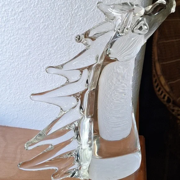 Vtg. Murano signed Mid-Century glass horse 🐎 bust